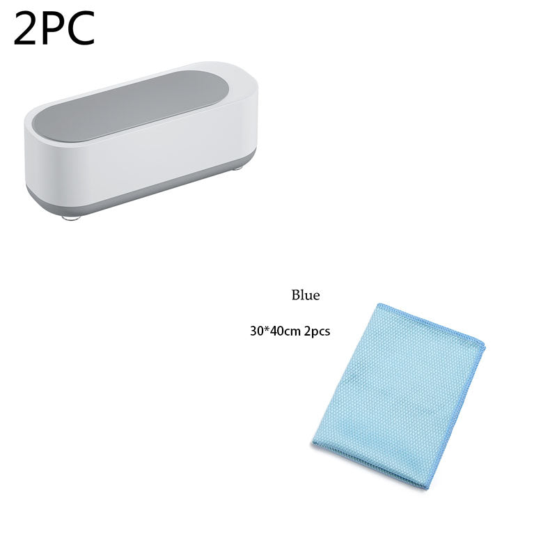 Ultrasonic Cleaning Machine - High Frequency Vibration Wash Cleaner - Jewelry, Glasses, Dentures, Watch & Ring Cleaner