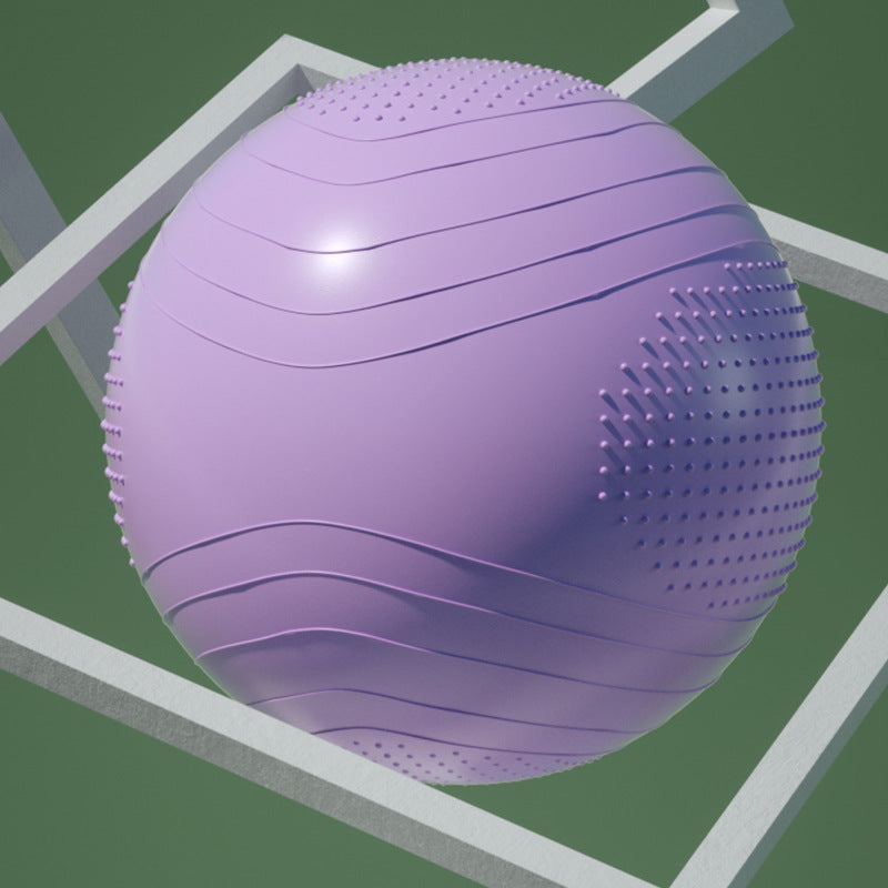 Yoga Workout Ball - Training & Toning, Non-exploding, Child-friendly & Unisex