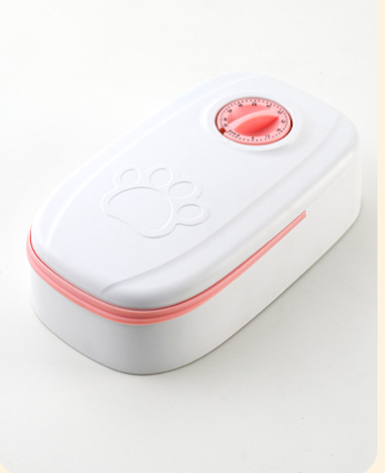 Automatic Pet Feeder - Smart Food Dispenser For Cats & Dogs with Timer & Stainless Steel Bowl. Auto Dog & Cat Pet Feeding. Limited Edition Pet Supplies